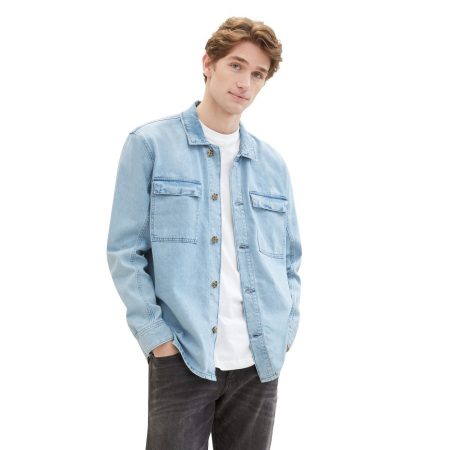 Tom Tailor Overhemd met lange mouwen met borstzakken