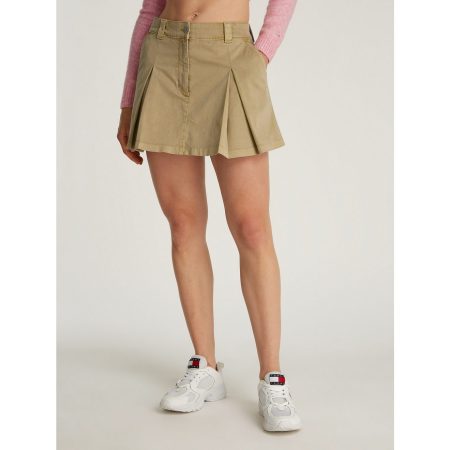 TOMMY JEANS Minirok TJW MINI FRONT PLEATS SKIRT