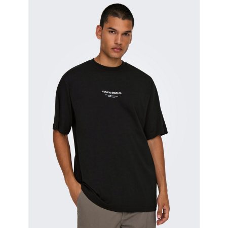 ONLY & SONS Shirt met ronde hals ONSCURATED RLX PRINT SS TEE