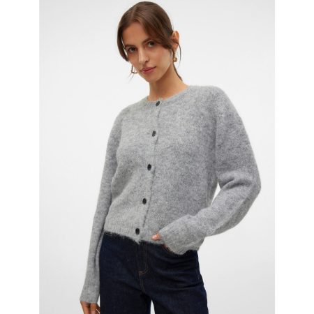 Vero Moda Vest VMNOVAH LS O-NECK BUTTON CARDI GA NOOS