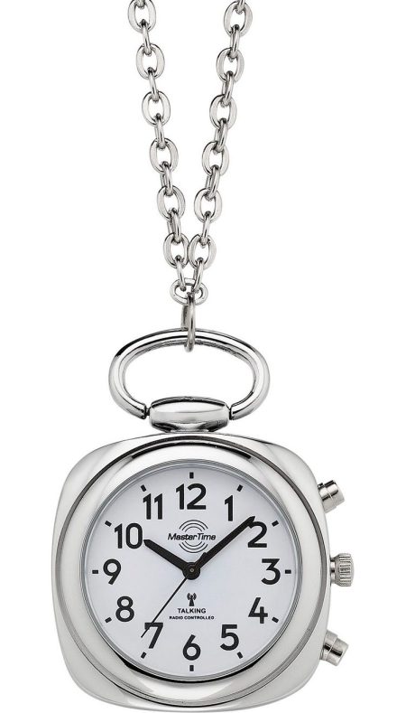 MASTER TIME Ketting met klokje Sprekende ketenhorloge