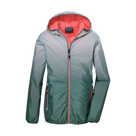 Killtec Functioneel jack KOS 151 GRLS JCKT Water- en winddichte meisjesjas met reflecterende elementen