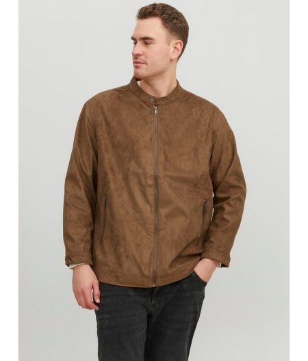 Jack & Jones PlusSize Bikerjack JJEROCKY CLEAN JACKET NOOS PLS