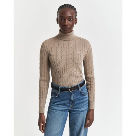 Gant Coltrui STRETCH COTTON CABLE TURTLENECK