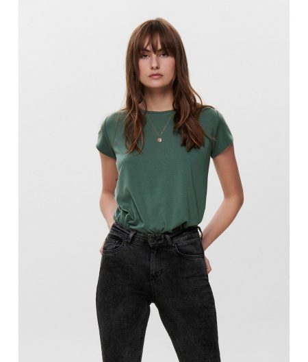Only Shirt met korte mouwen ONLGRACE S/S T-SHIRT CS JRS
