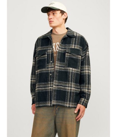 Jack & Jones Overhemd met lange mouwen JORVESTERBRO CHECK OVERSHIRT LS SN