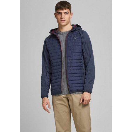 Jack & Jones Gewatteerde jas JJEMULTI met capuchon en voering