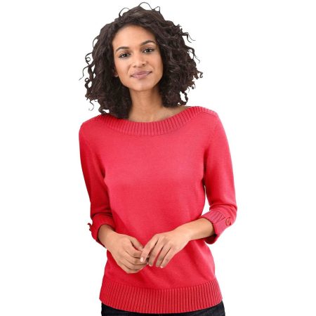 Casual Looks Trui met 3/4 mouwen Trui