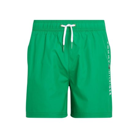 Tommy Hilfiger Swimwear Zwemshort MEDIUM DRAWSTRING met een logo-opschrift