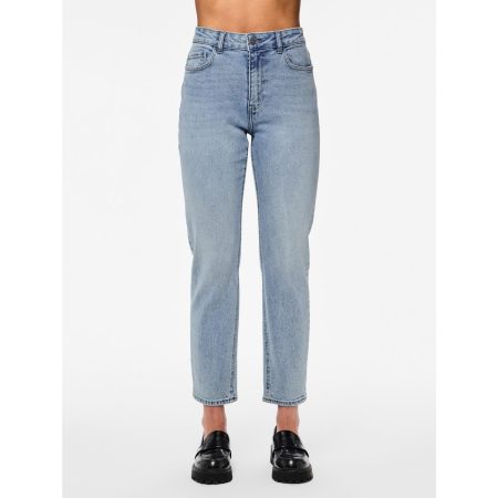 pieces High-waist jeans PCBELLA HW TAP ANK JEANS LB302 NOOS