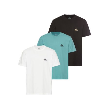 Quiksilver T-shirt NOTCHED SHORT SLEEVE TEE PACK3 YM (3-delig)