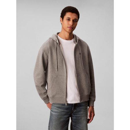 Calvin Klein Hoodie LS EU 350TERRY MONOGRAM FZ HOODI