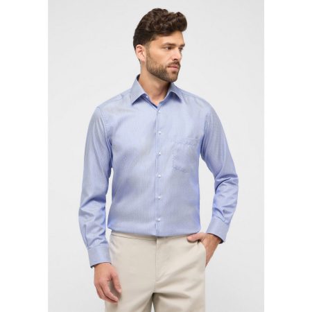 Eterna Overhemd met lange mouwen MODERN FIT NON IRON (strijkvrij)