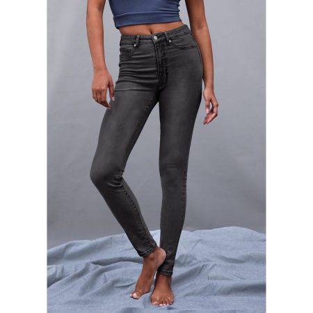 Lascana Jeanslegging 7/8-lengte in skinny-vorm