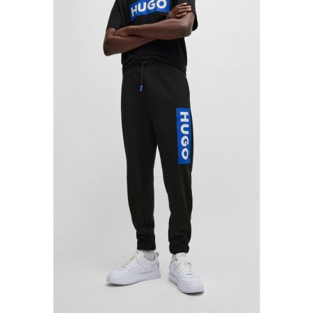 HUGO Blue Joggingbroek Nuram met grote logoprint
