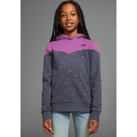 KangaROOS Hoodie Met schattige allover print