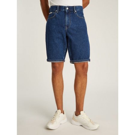 Calvin Klein Short REGULAR SHORT in donkerblauwe wassing
