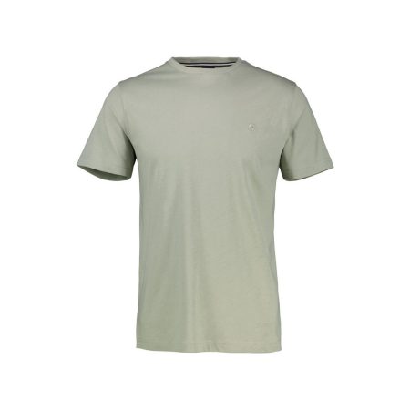 Lerros Shirt met korte mouwen met logoborduursel op borsthoogte