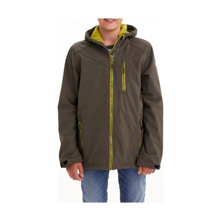 Killtec Softshell-jack Boys softshell-jack Waterafstotende softshelljack met capuchon