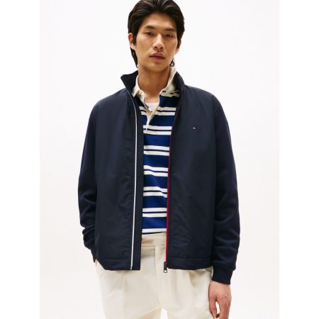 Tommy Hilfiger Blouson MIX MEDIA HARRINGTON Contrast structuur op de mouwen