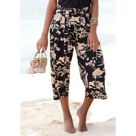 Lascana Culotte met bloemenprint
