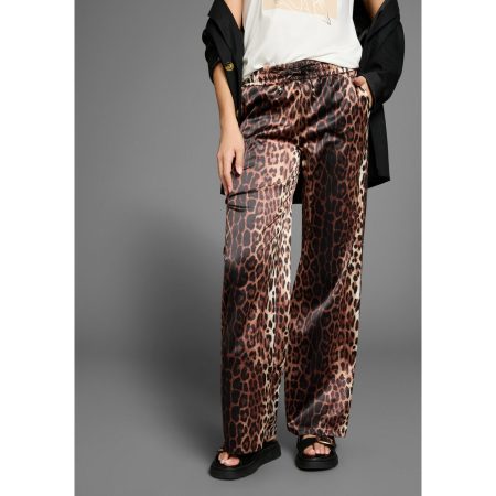 Laura Scott Comfortbroek in luipaard-look