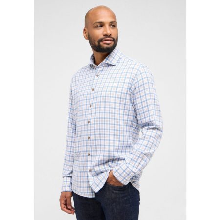 Eterna Overhemd met lange mouwen MODERN FIT EASY IRON (gemakkelijk te strijken)