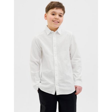 Jack & Jones Junior Overhemd met lange mouwen JJEBREEZE SHIRT LS SN JNR