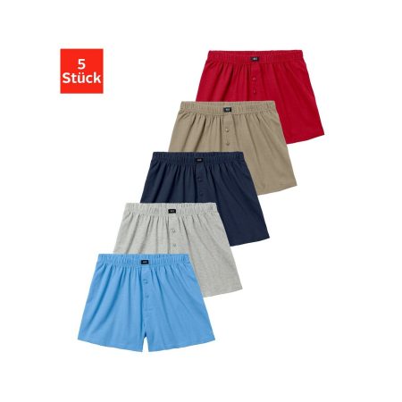H.I.S Wijde boxershort Heren boxer wijdte pasvorm