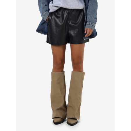 Noisy may Short NMANDY PU HW SHORTS WVN NOOS