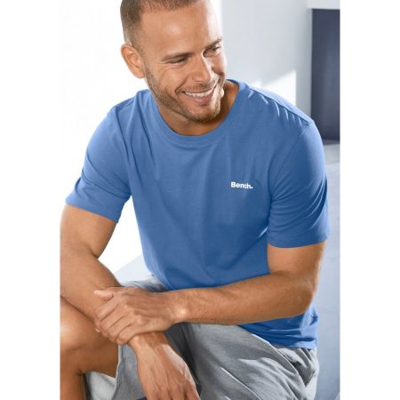 Bench. Loungewear T-shirt met klein merkdruk vooraan