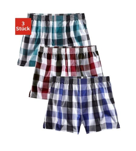 le jogger® Boxershort voor jongens casual stijl met een comfortabele pasvorm (set