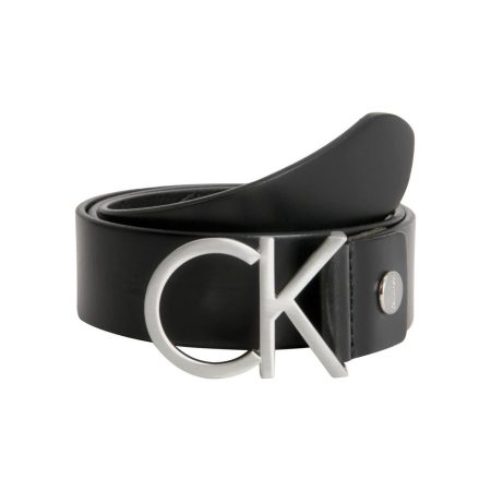 Calvin Klein Leren riem CK ADJ.LOGO BELT 3.5CM