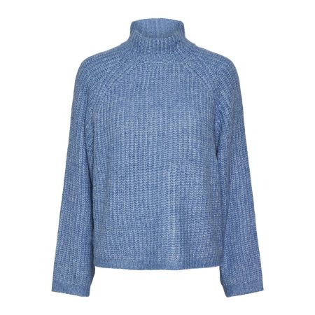 pieces Gebreide trui PCNELL LS HIGH NECK KNIT NOOS
