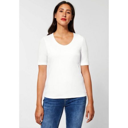 STREET ONE T-shirt Style Palmira in basic stijl