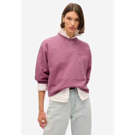 Superdry Sweatshirt ESSENTIAL LOGO OVERDYED SWEAT