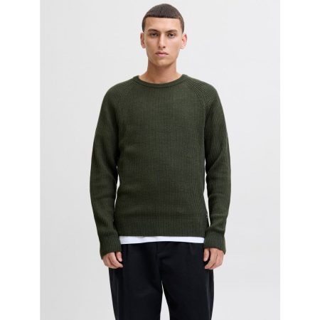 Jack & Jones Trui met ronde hals JJPANNEL KNIT CREW NECK AW25
