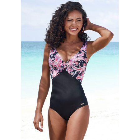 Sunseeker Badpak PALINA in paisleyprint en met shaping-effect