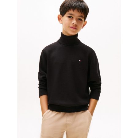 Tommy Hilfiger Gebreide trui COTTON TURTLE NECK SWEATER
