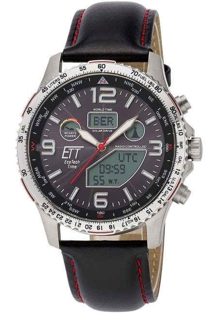 ETT Radiografische chronograaf Professional World Timer Polshorloge