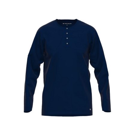 Tom Tailor Shirt met lange mouwen Cansas Knoopsluiting voor