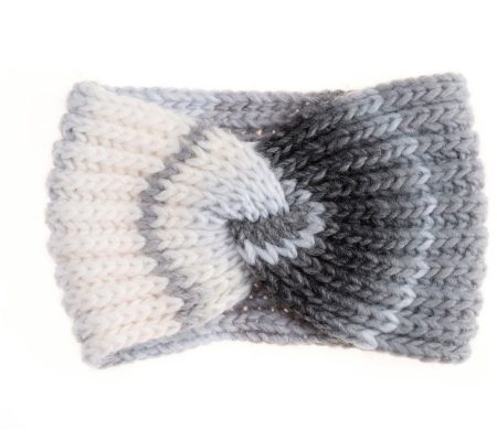 Cinque Hoofdband uit knuffelzachte wolmix gebreid