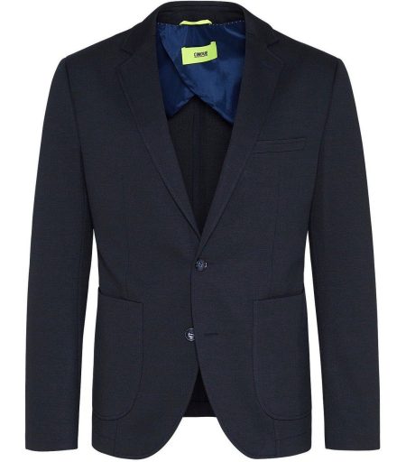 Cinque Colbert bij een pak CIDATINI