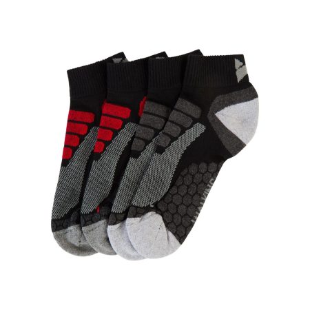XTREME sockswear Runningsokken Unisex sport- en functionele sokken met ribstructuur (2 paar)