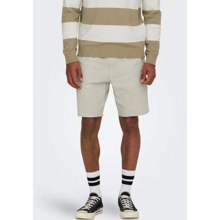 ONLY & SONS Short ONSLINUS 0007 COT LIN SHORTS NOOS