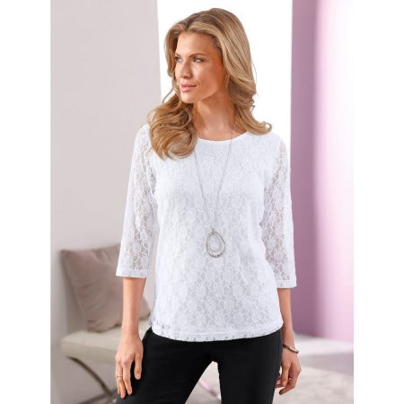 Classic Basics Kanten shirt (1-delig)