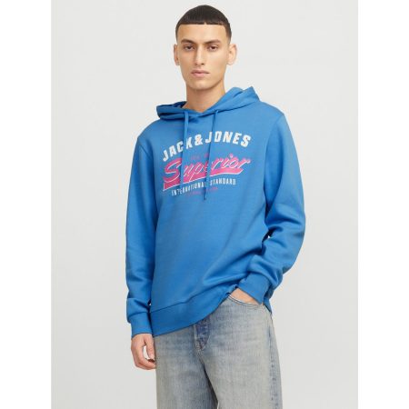 Jack & Jones Hoodie JJELOGO SWEAT HOOD 2 COL 24/25 NOOS