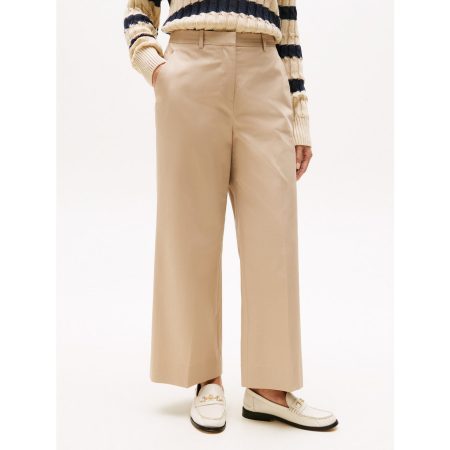 Tommy Hilfiger Chino COTTON WIDE LEG ANKLE CHINO PANT