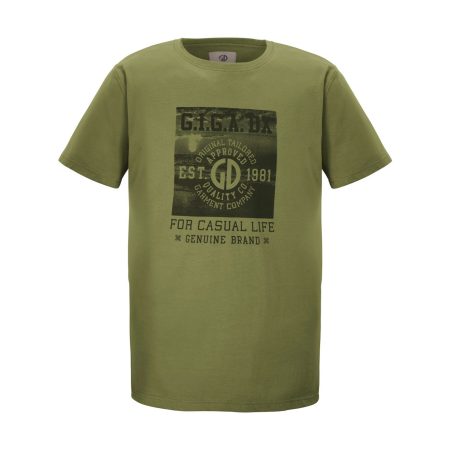 G.I.G.A. DX by killtec T-shirt GS 2 MN TSHRT GOTS GOTS-gecertificeerd biologisch katoen t-shirt met grote borstprint