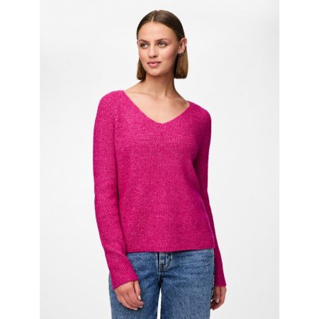 pieces Trui met V-hals PCELLEN LS V-NECK KNIT NOOS BC